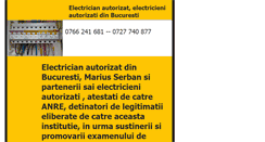 Desktop Screenshot of electricieni-autorizati.ro